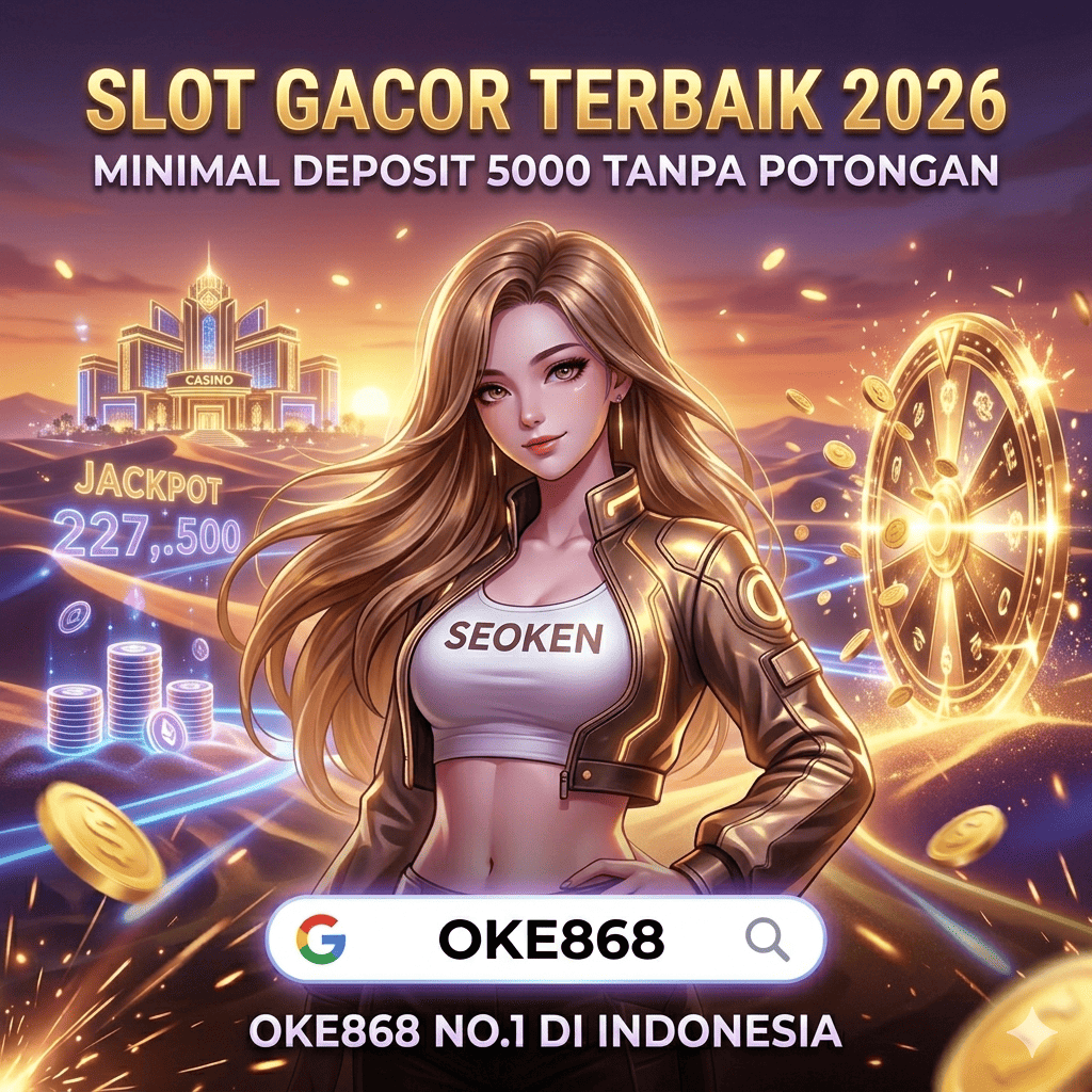OKE868 Situs Slot Online Deposit 5RB Terpercaya 2026 | Rekomendasi Google Indonesia