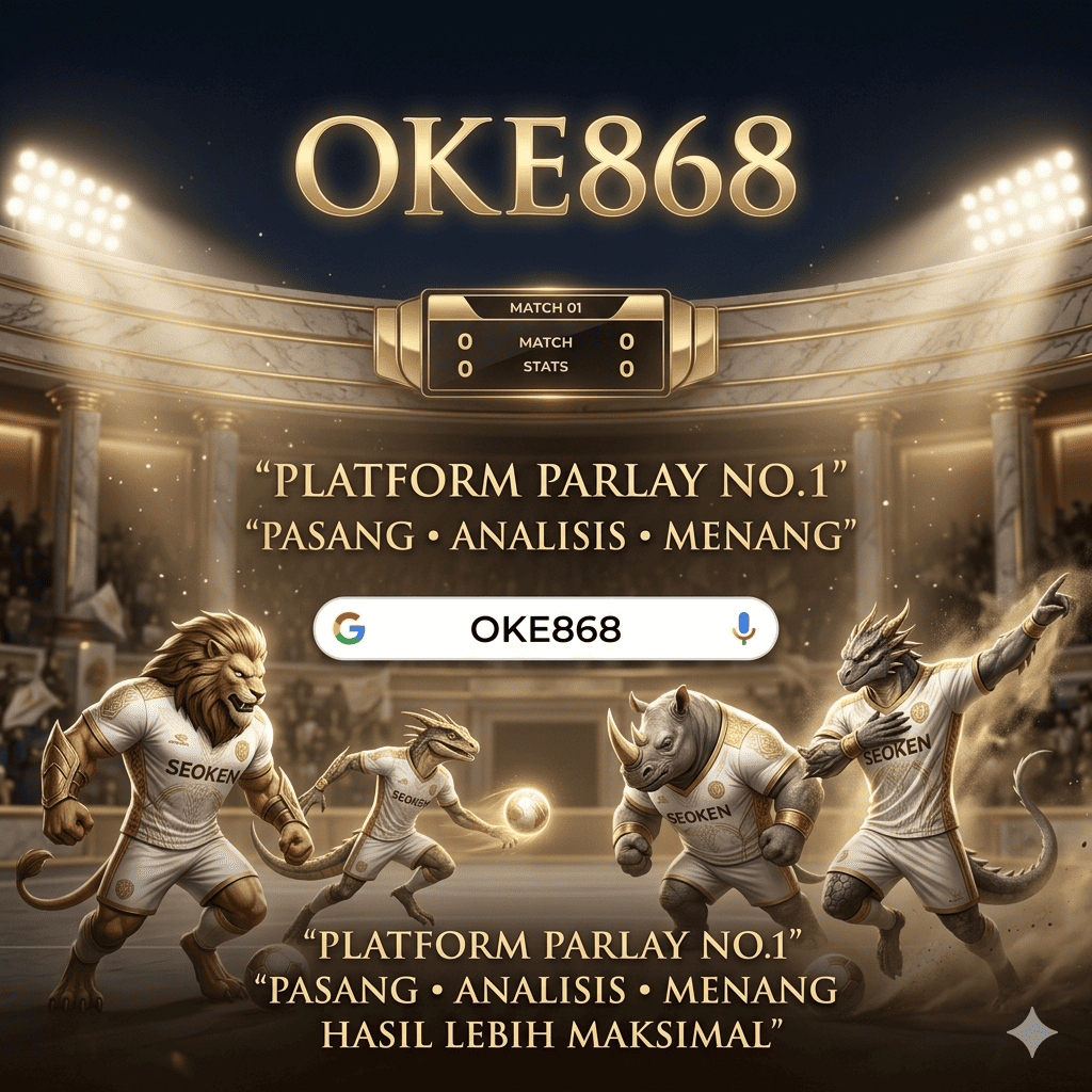 OKE868 Parlay Online Deposit 5RB | Website Betting Bola Mixparlay 5000 Terpercaya 2026 image 1