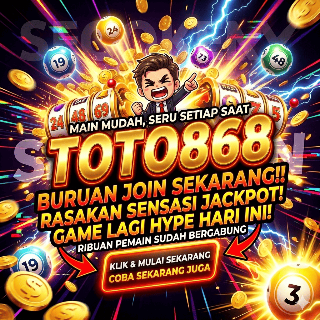 TOTO868 LOGIN : DAFTAR SITUS TOGEL & SLOT GACOR TERPERCAYA REKOMENDASI GOOGLE LINK RESMI 2026 image 1